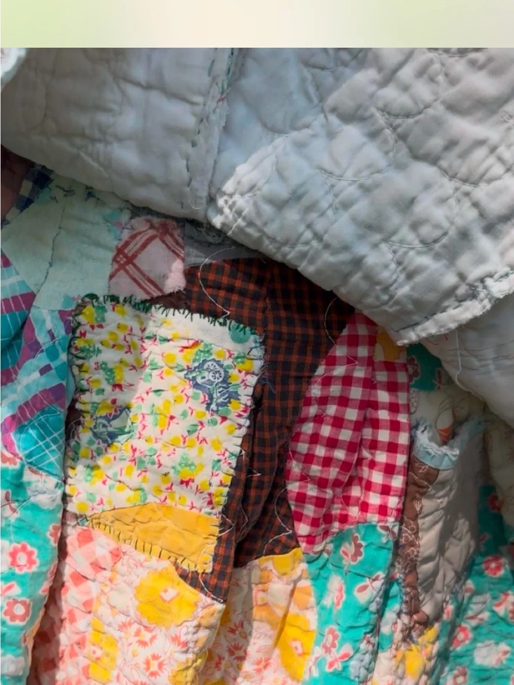 Handmade quilt belt bag